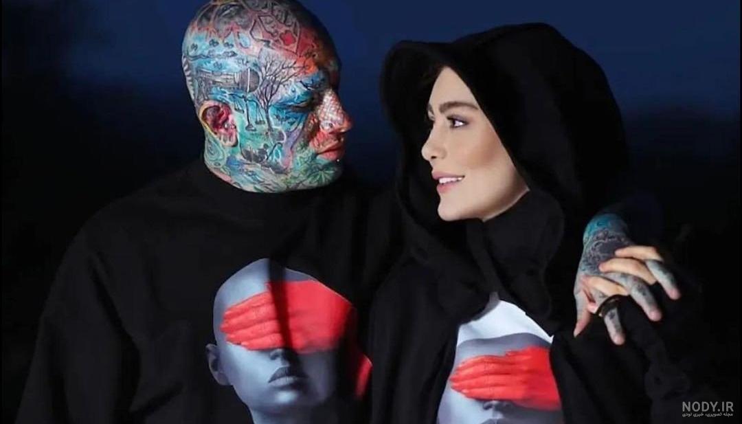 عکس جدید سحر قریشی کنار تتلو عکس جدید سحر قریشی کنار تتلو