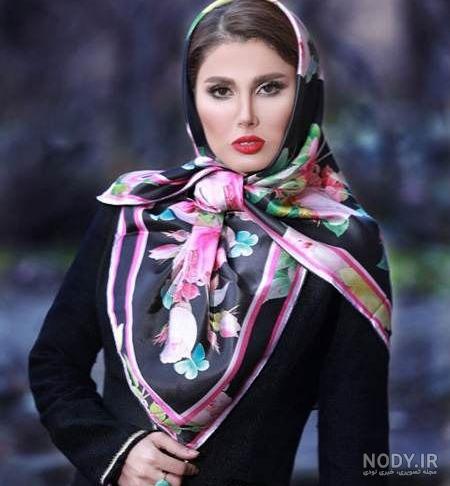 عکس دختر با روسری برای پروفایل