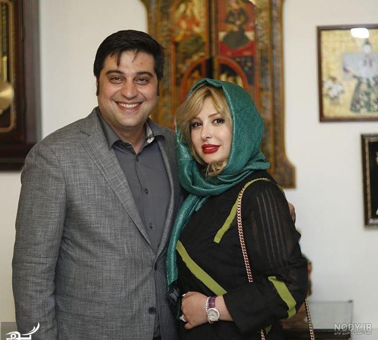 عکس همسر نیوشا ضیغمی و همسرش