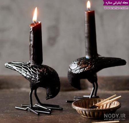 عکس شمع سیاه