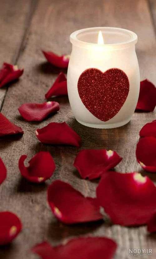 عکس شمع غمگین