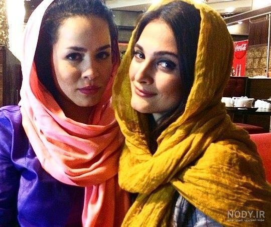 عکس ملیکا شریفی نیا با همسرش