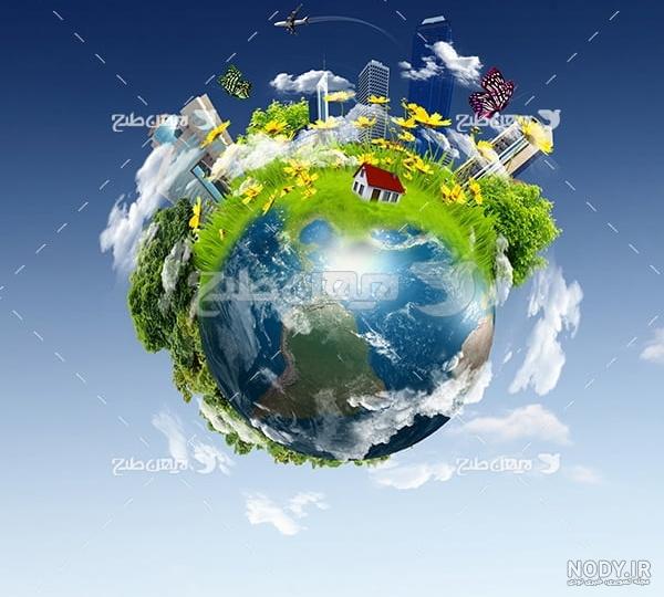 عکس کره زمین برای والپیپر
