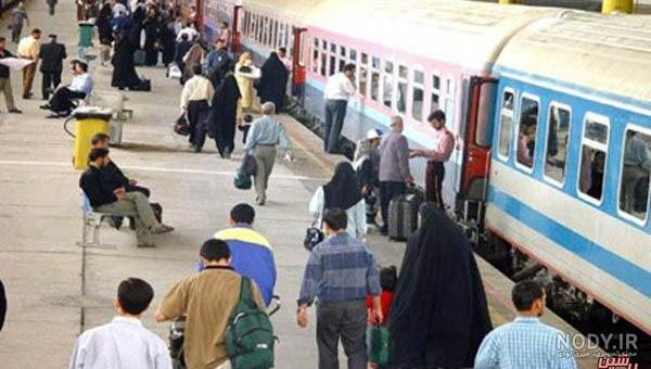 عکس داخل قطار تهران مشهد