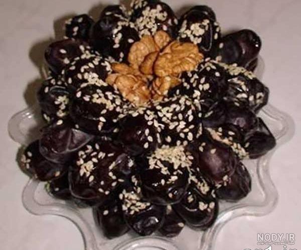 تزیین خرما برای