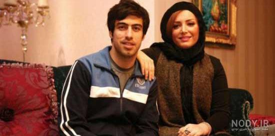 خسرو حیدری و همسرش خسرو حیدری و همسرش