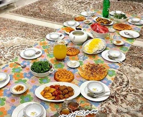 سفره افطاری علی دایی