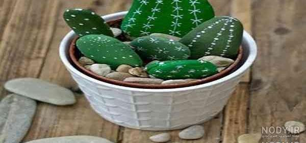 عکس از کاکتوس های رنگی