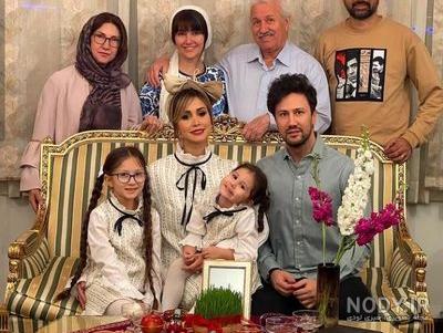دانلود عکس محمد رضا گلزار با همسرش
