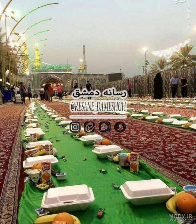 عکس سفره های افطاری زیبا عکس سفره های افطاری زیبا