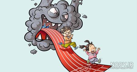 عکس های از آلودگی هوا