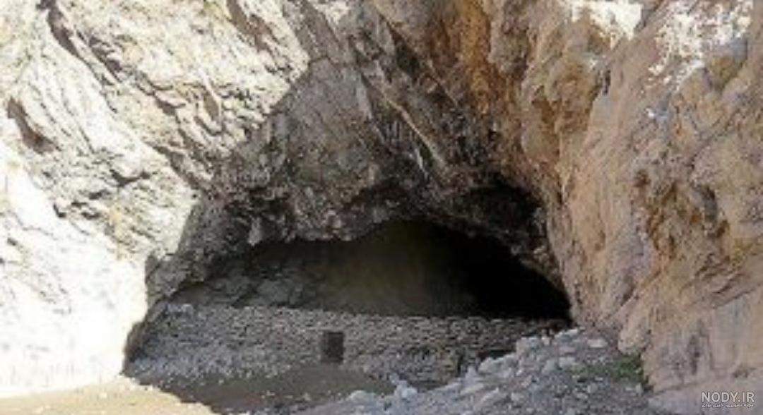 عکس داخل غار شاپور