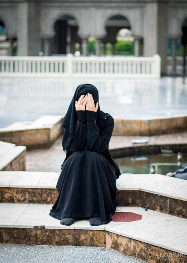عکس دختر زیبا چادری
