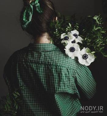 عکس پروفایل سبز دخترانه