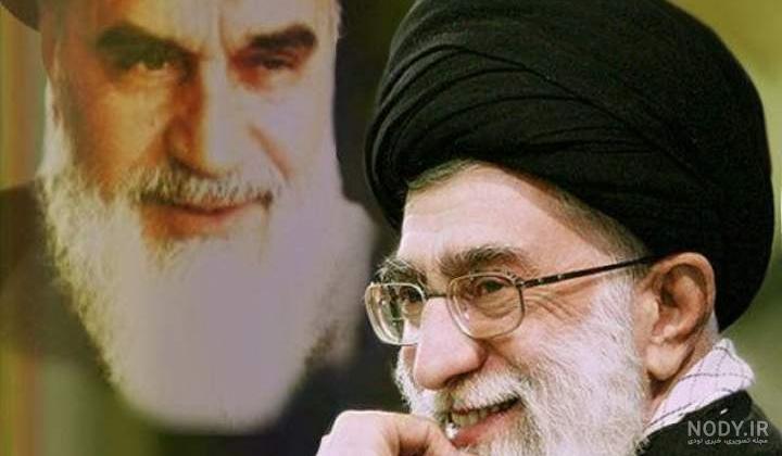 عکس امام خمینی و شاه