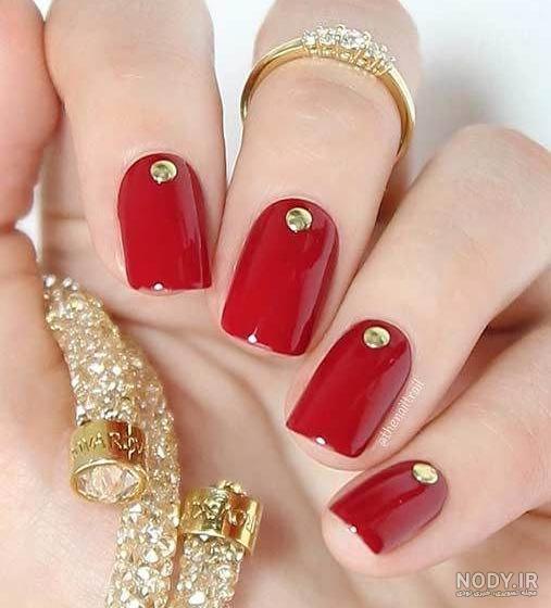 عکس لاک ژل قرمز عکس لاک ژل قرمز