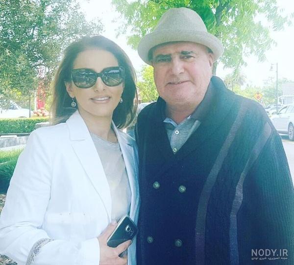 عکس های دنیا خواننده و همسرش