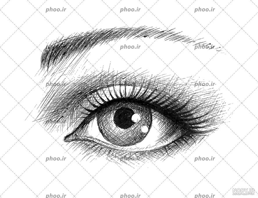 عکس چشم و ابرو طبیعی