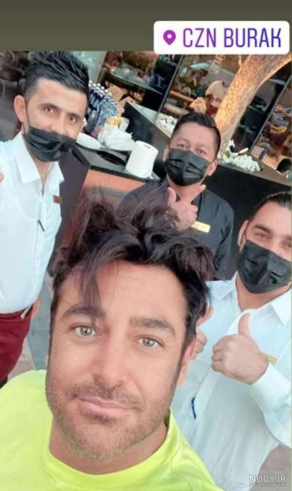 عکس محمد رضا گلزار در گروه آریان