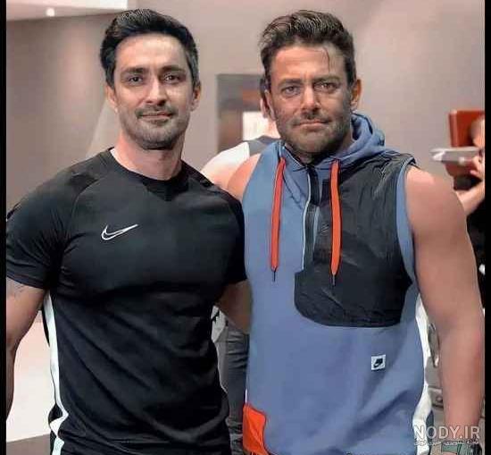 عکس محمد رضا گلزار و همسر واقعیش