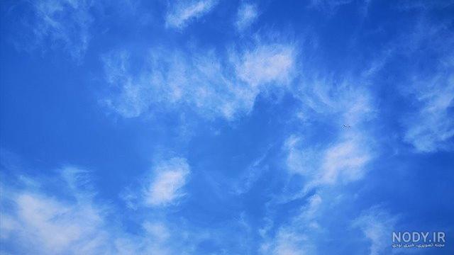 عکس آبی آسمانی