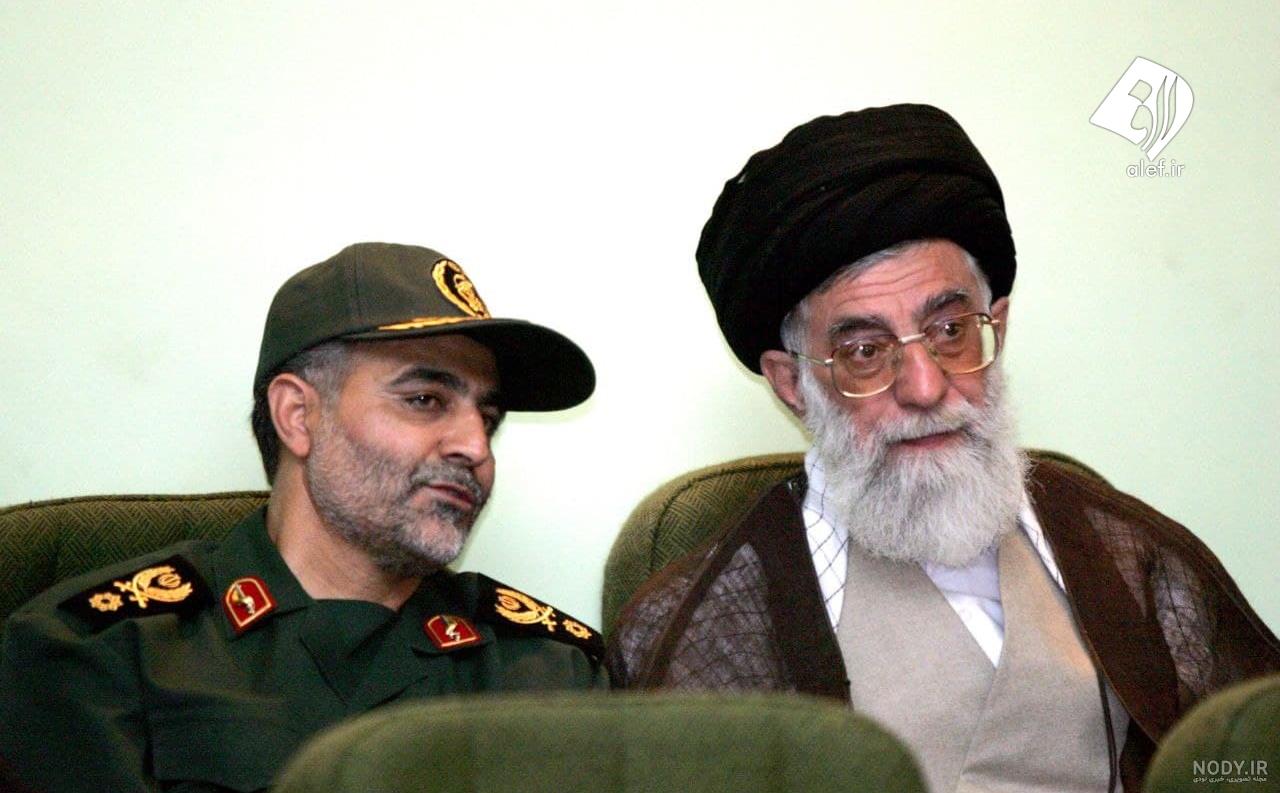 عکس حاج قاسم و رئیسی