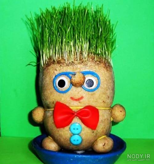 عکس سبزه ماش برای عید