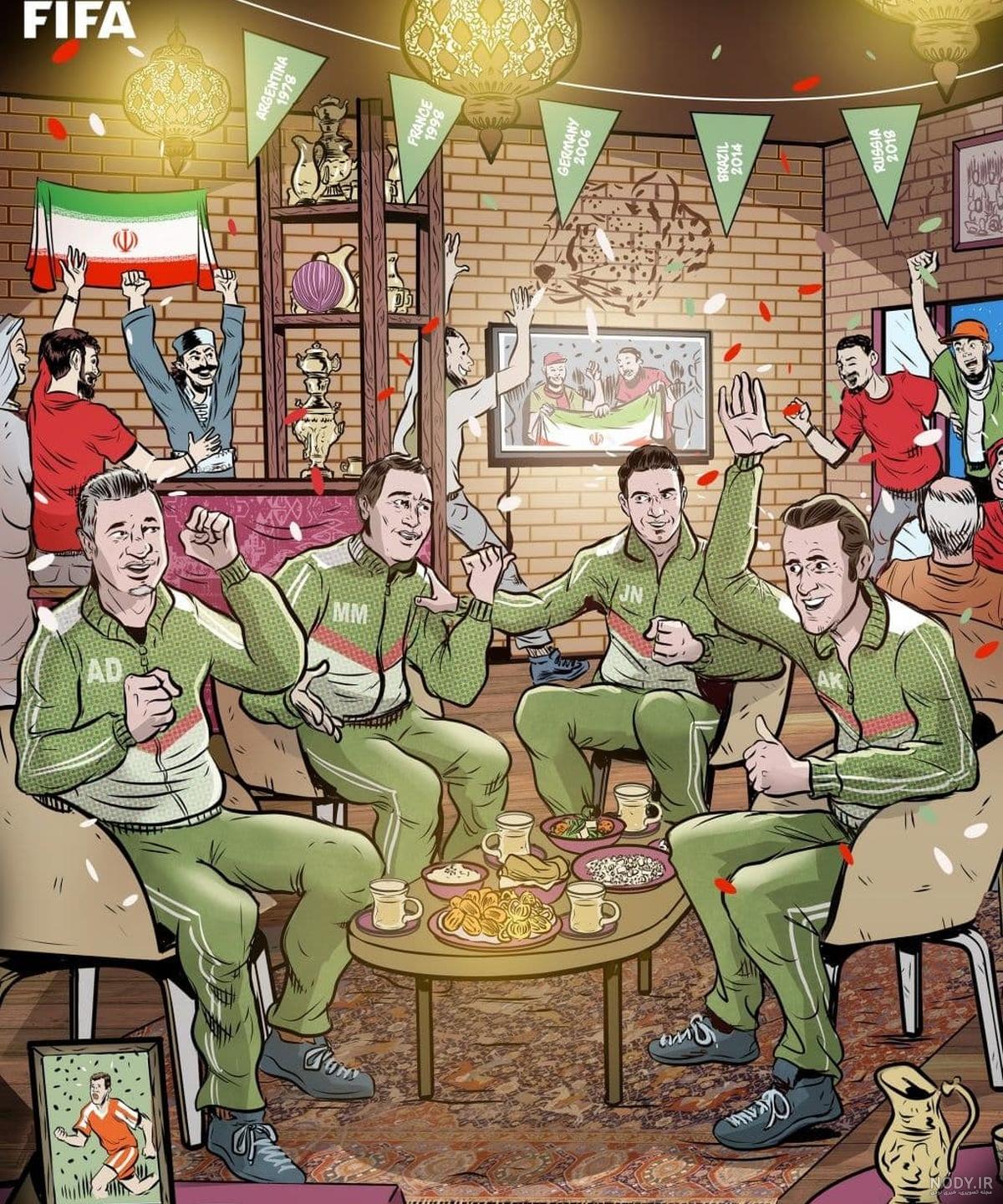 عکس قطار زیبا