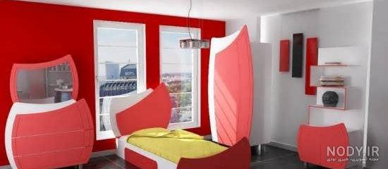 عکس تخت خواب نوجوان پسرانه