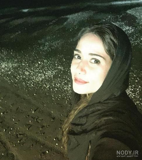 عکس دختر لب ساحل بندرعباس