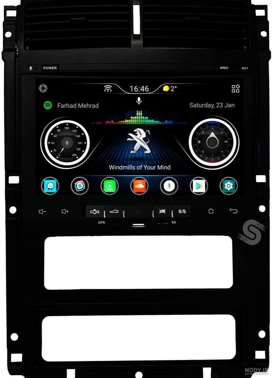 عکس داشبورد پژو پارس elx
