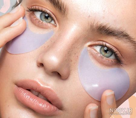 عکس دختر طبیعی با ماسک برای پروفایل