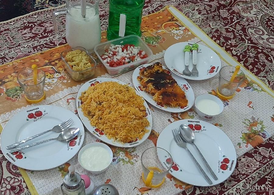 عکس لوبیا پلو نی نی سایت