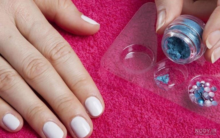 طرح ناخن هفت رنگ طرح ناخن هفت رنگ