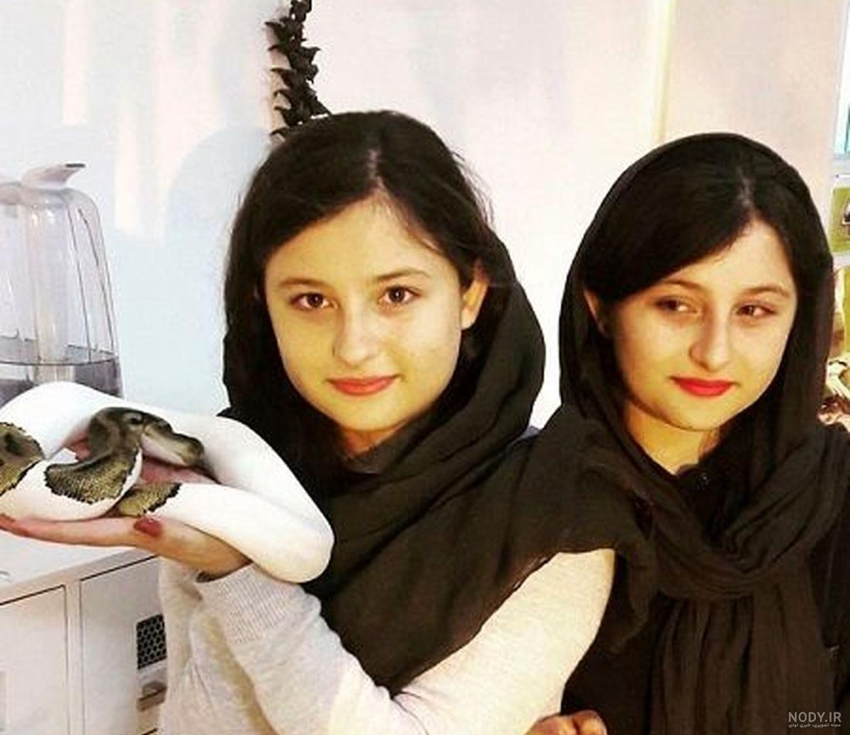 عکس نیکا در سرسره