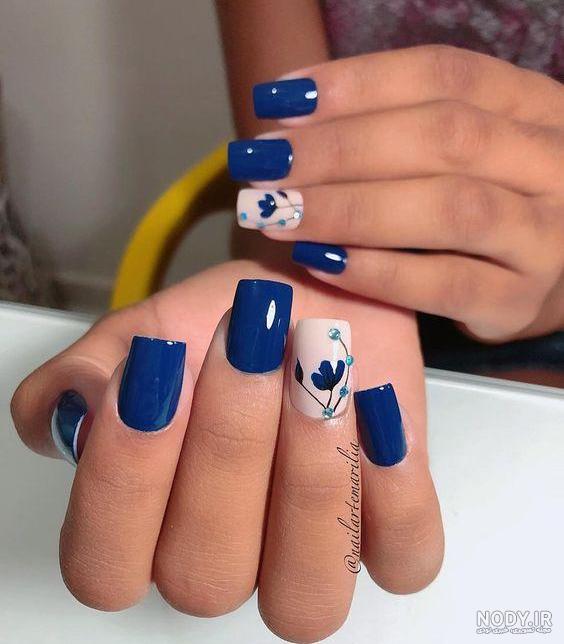 لاک آبی فیروزه ای
