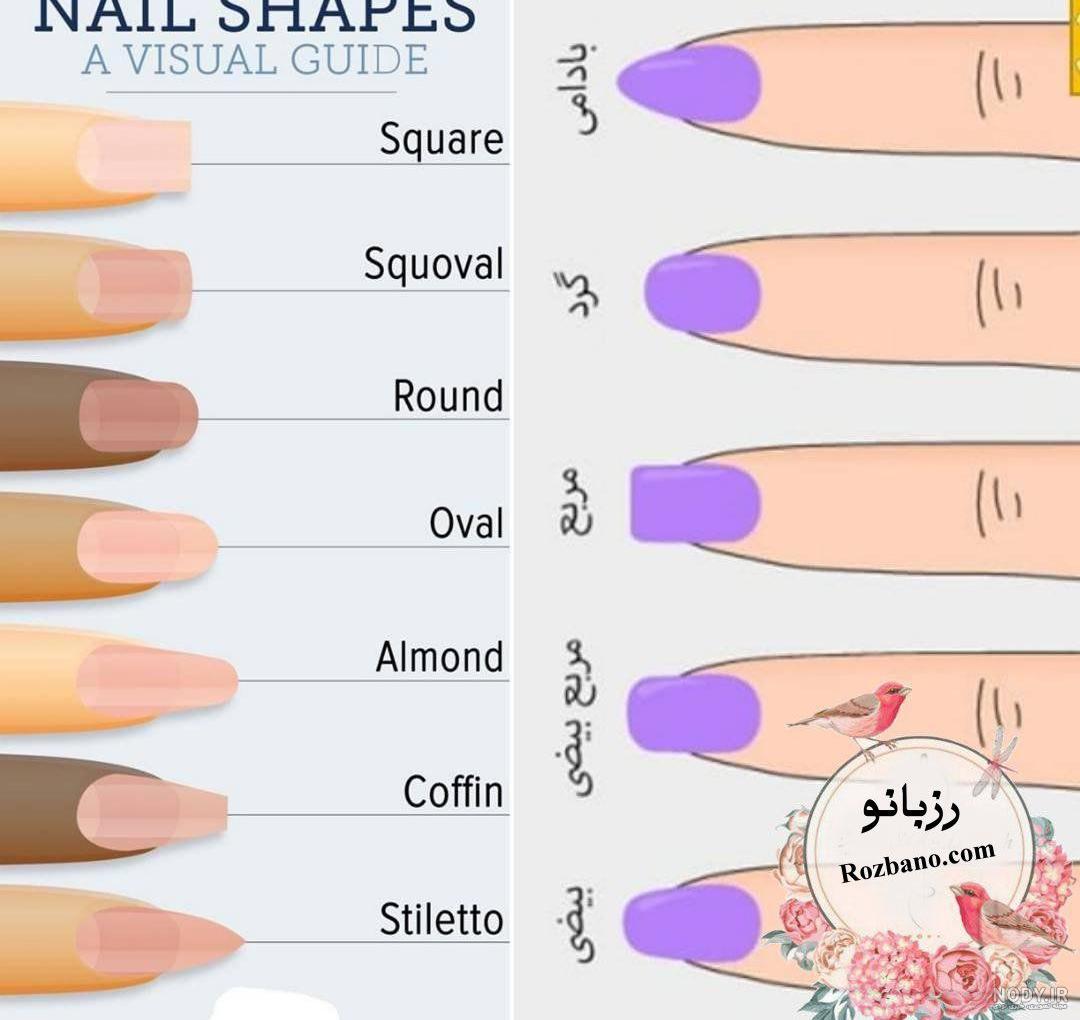 طراحی ناخن ساده