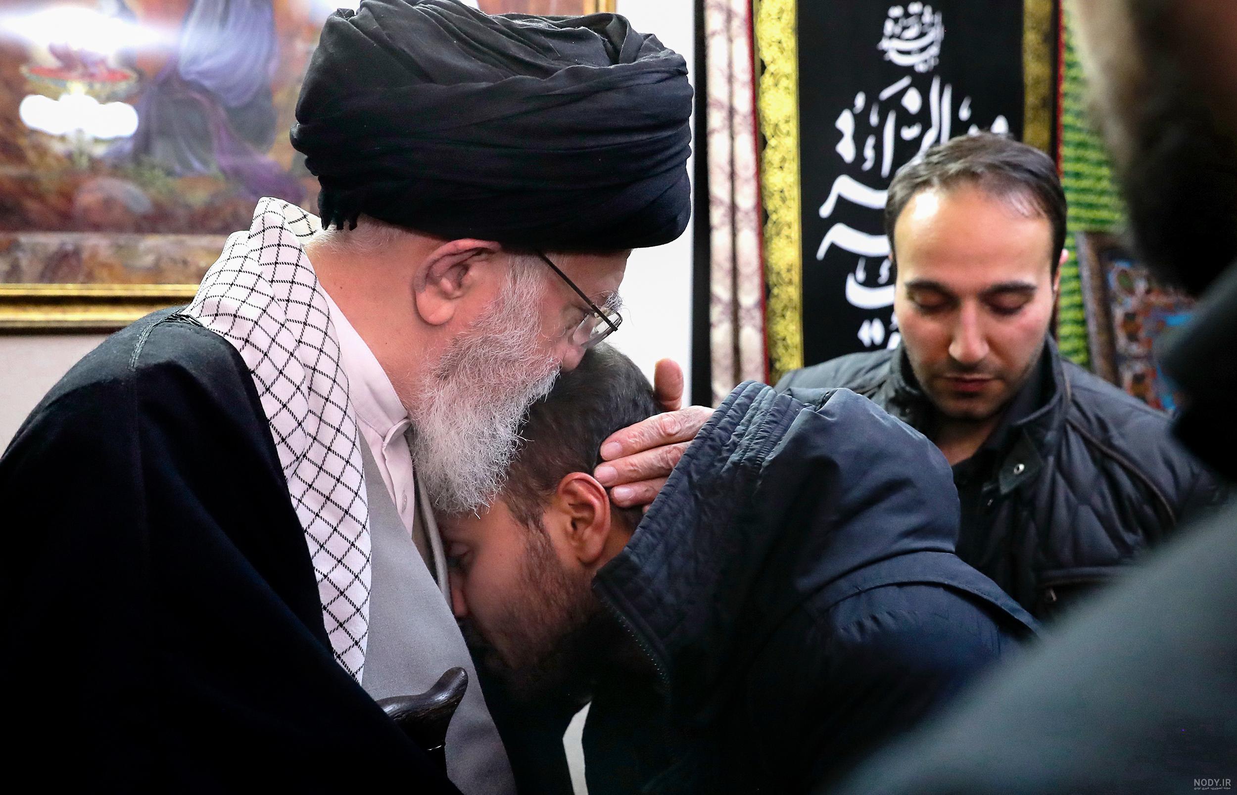 عکس قاسم سلیمانی و رهبر برای پروفایل