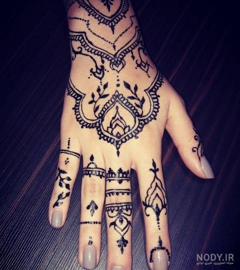 مدل تاتو حنا ساده