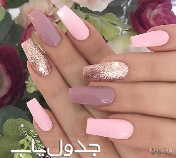 طراحی ناخن ساده