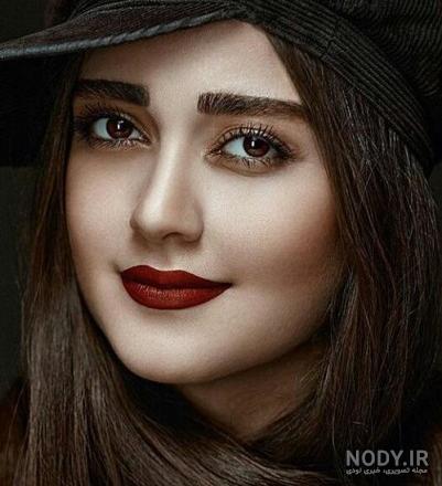 عکس پروفایل دختر مو بلند قهوه ای