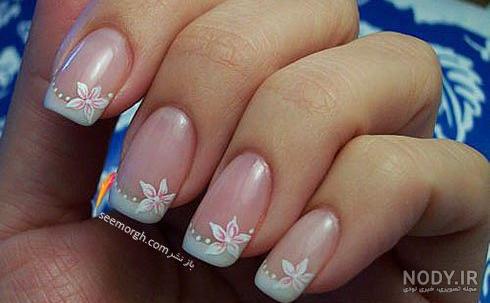مدل برای ناخن های کوتاه