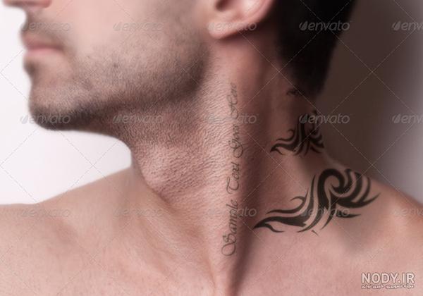 طرح تاتو رو سينه مرد