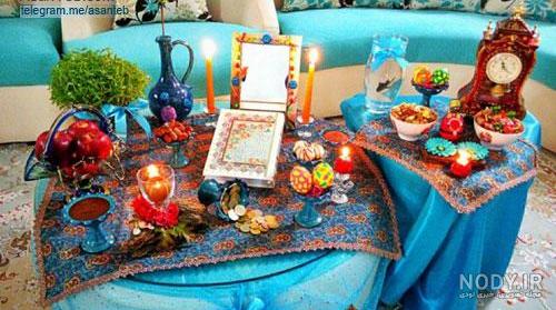 عکس تزیین سفره افطار ماه رمضان