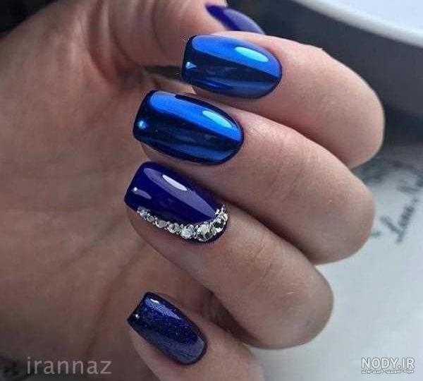 مدل طراحی ناخن ساده و شیک