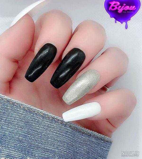 طراحی ناخن لباس