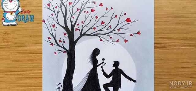 رمانتیک نقاشی عاشقانه