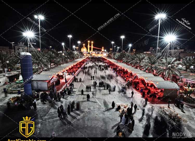 عکس هوایی با کیفیت از بین الحرمین