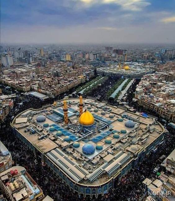 عکس هوایی بین الحرمین با کیفیت