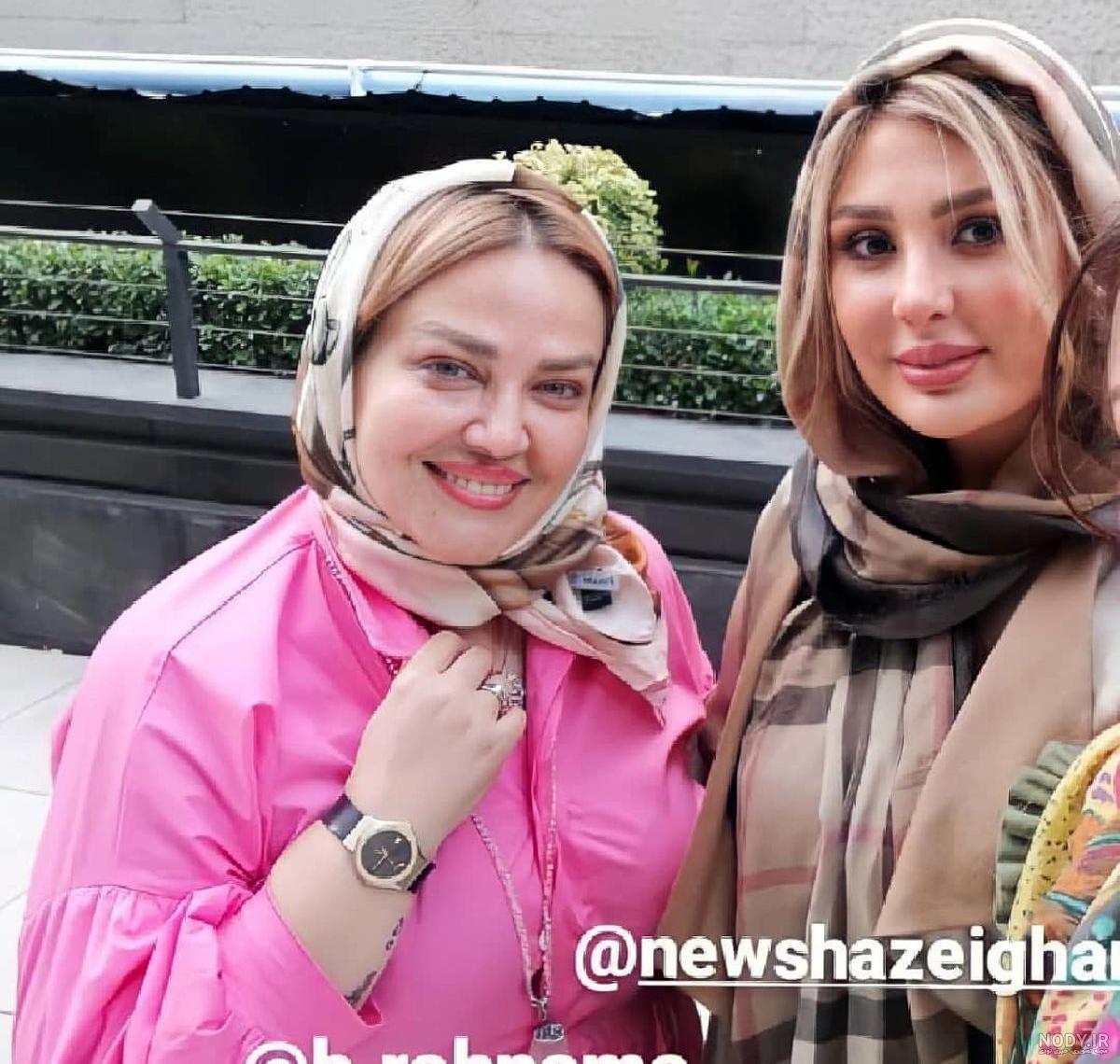 عکس نیوشا ضیغمی بدون حجاب در خارج